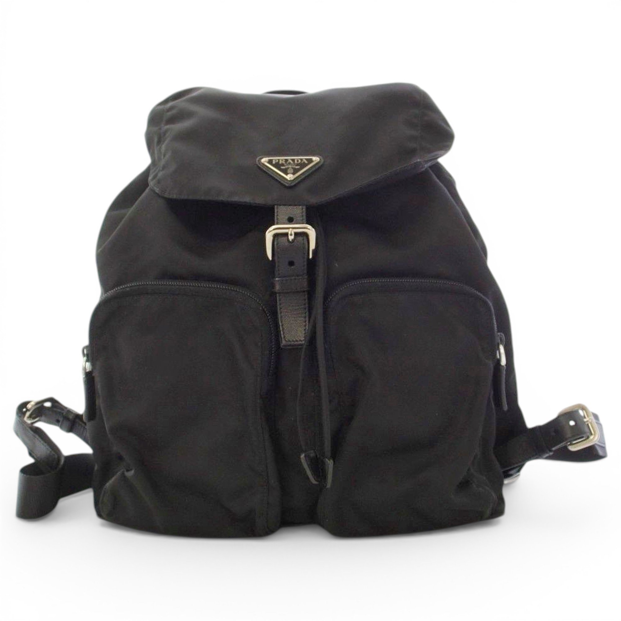 Leather backpack