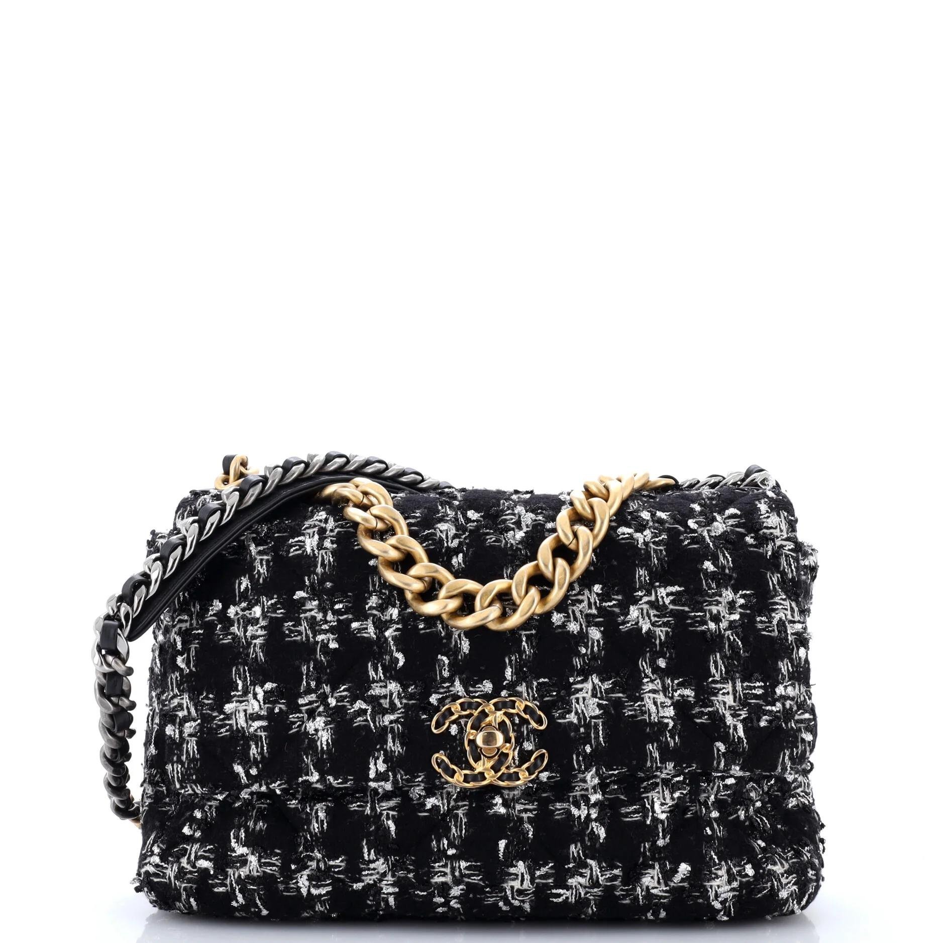 Tweed crossbody bag