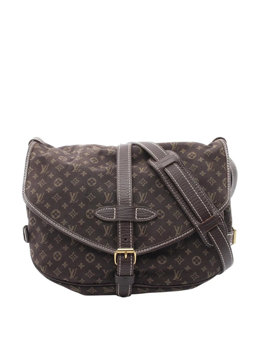 2007 Monogram Mini Lin Saumur 30 crossbody bag