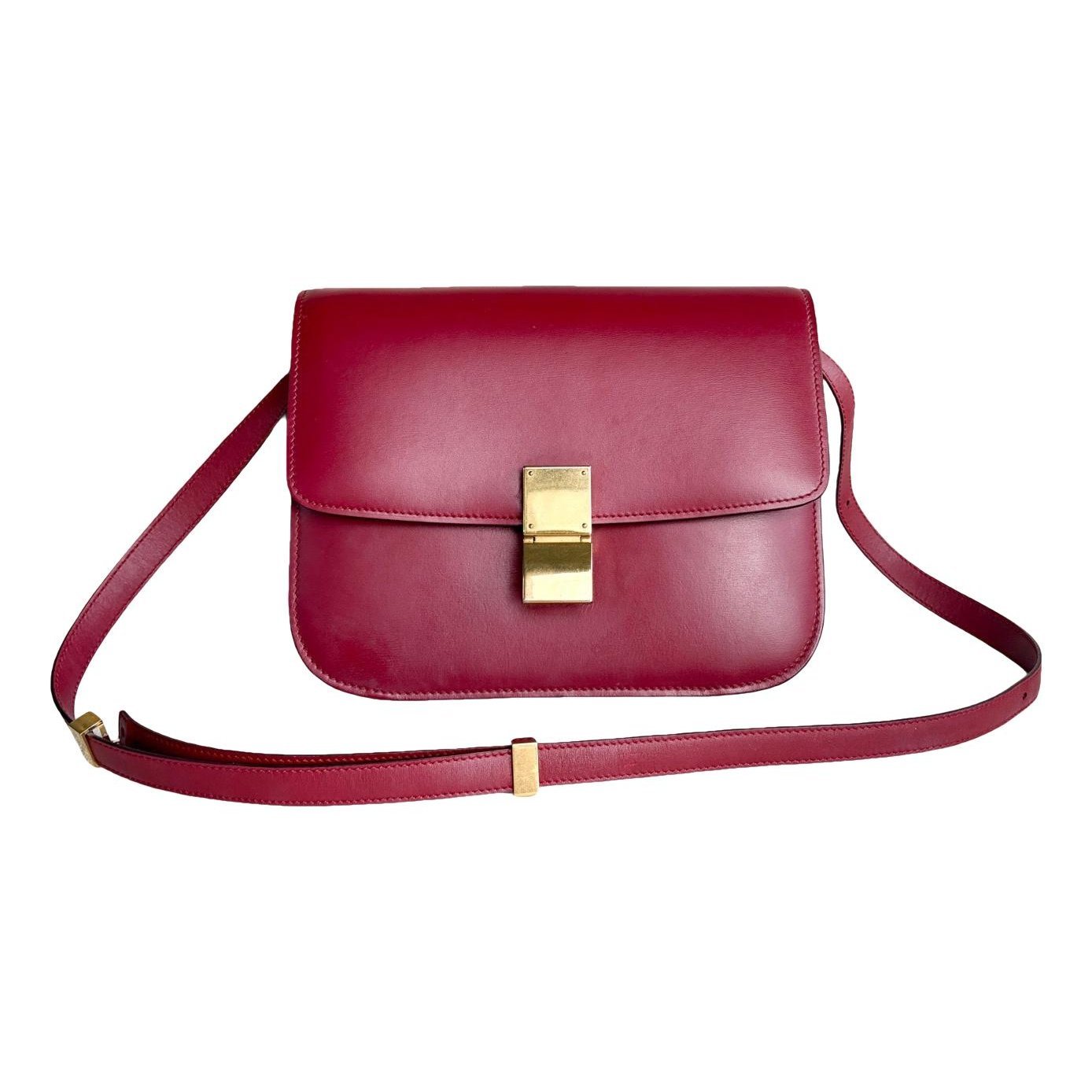Classic leather handbag