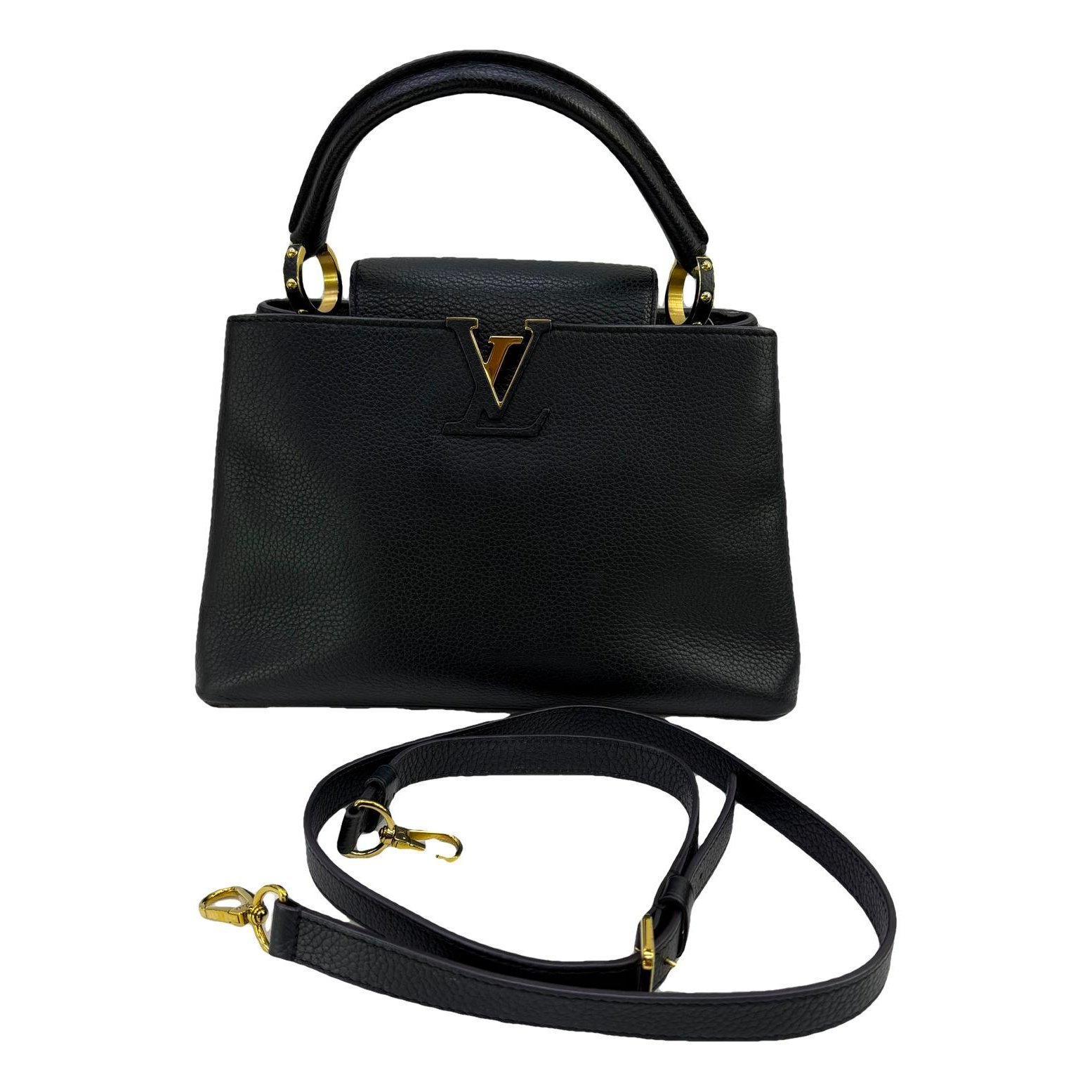 Patent leather handbag