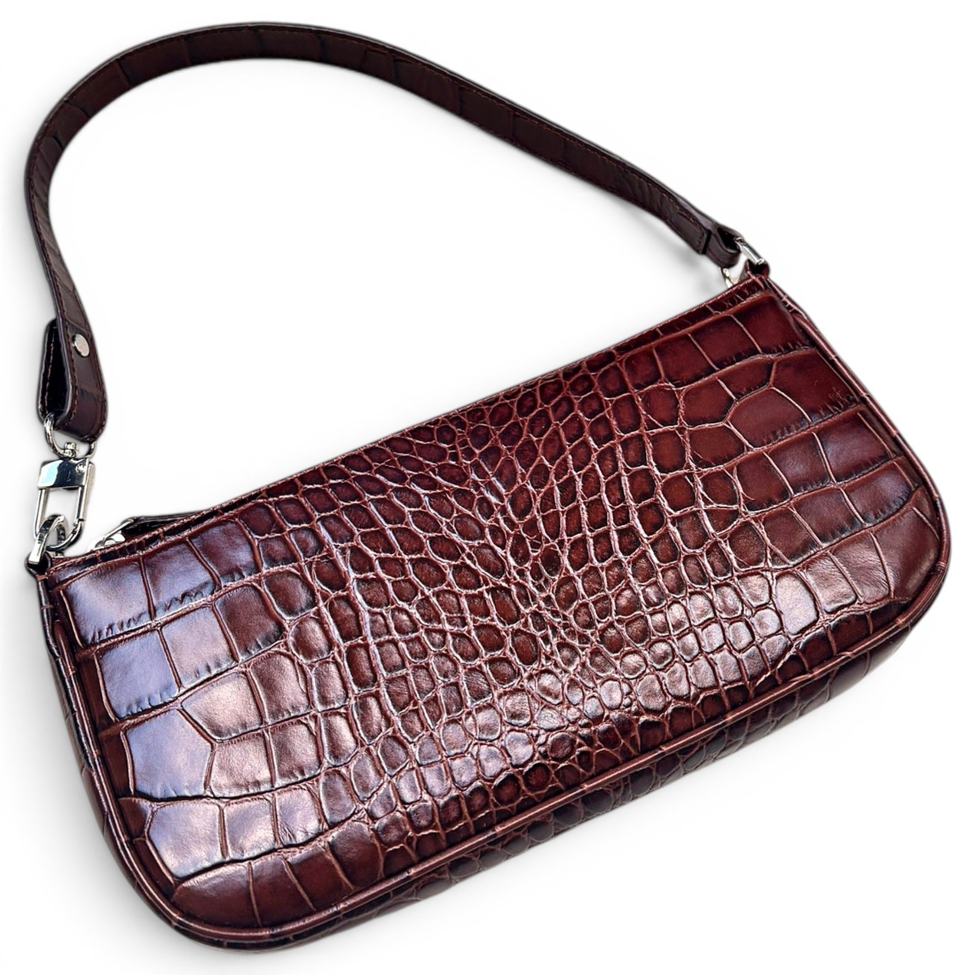 By Far Rachel leather handbag