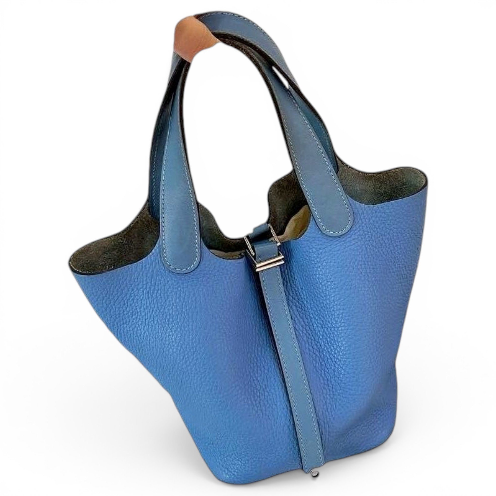 Picotin leather handbag