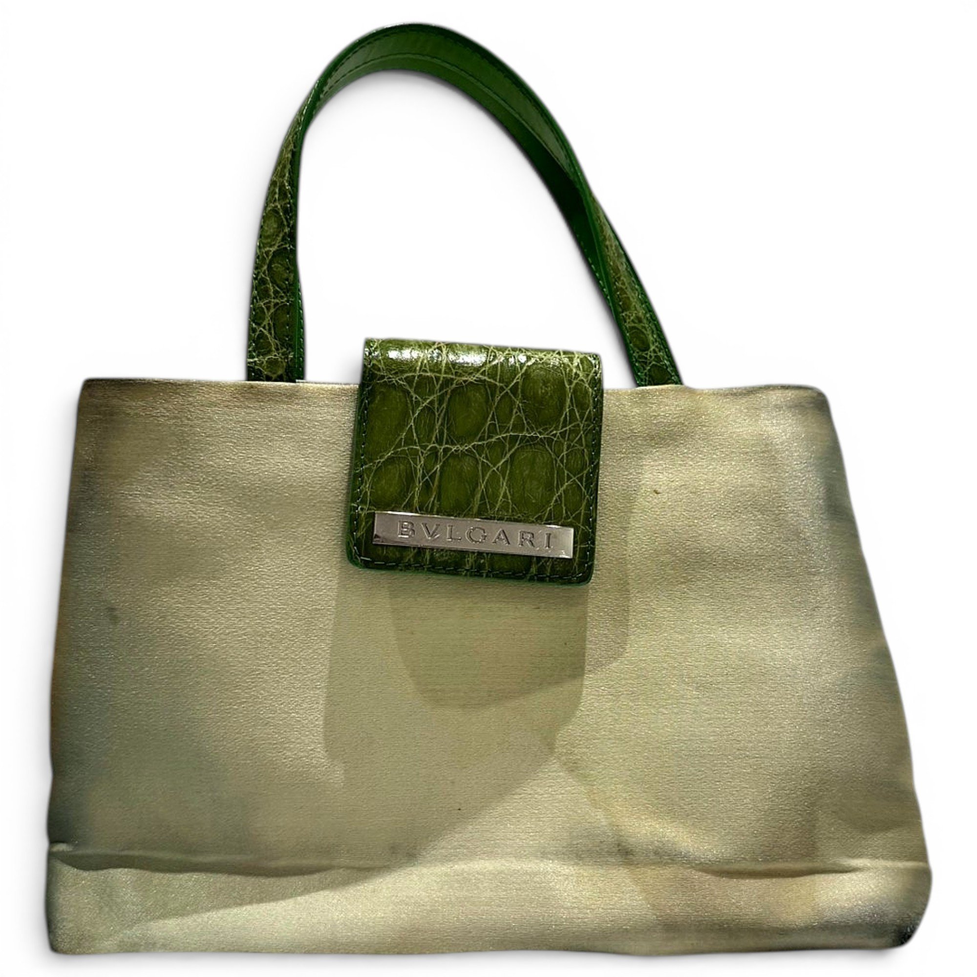 Bulgari cloth handbag
