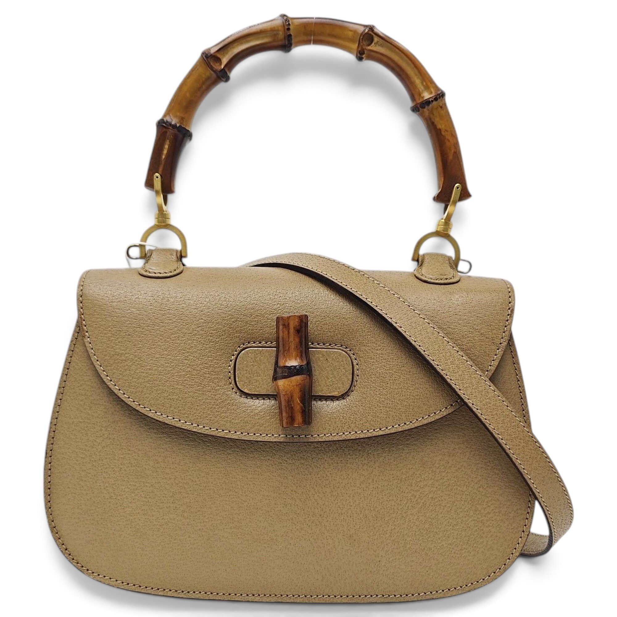 Leather handbag