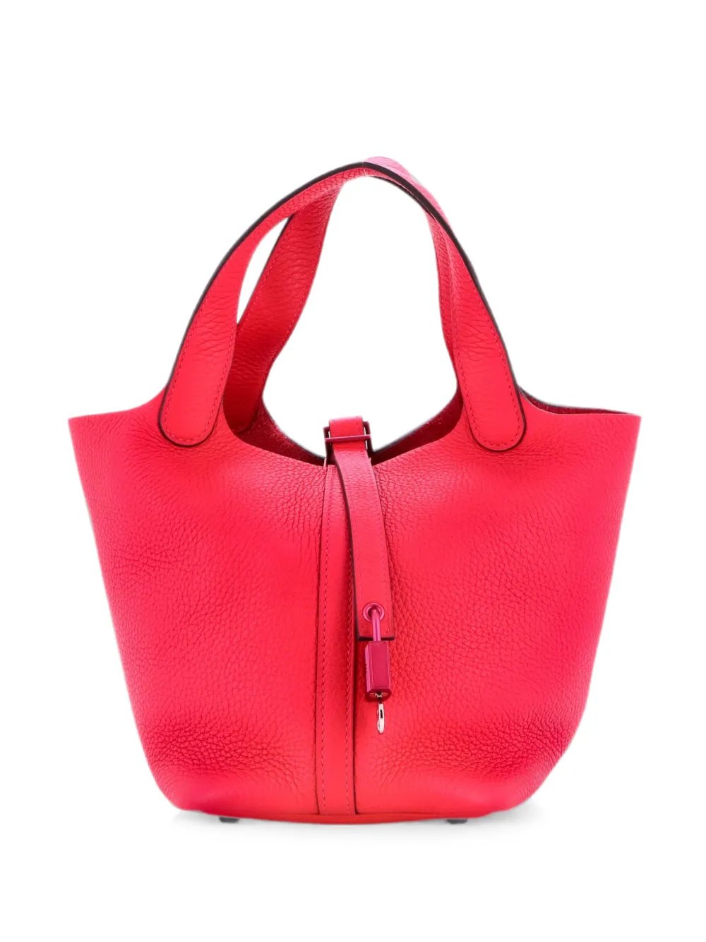 Monochrome Picotin Lock Bag Clemence PM bucket bag