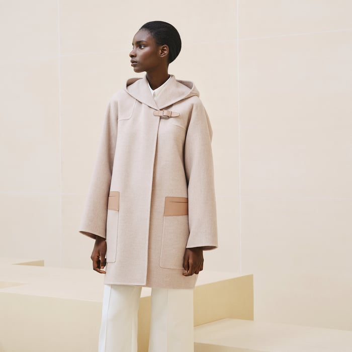 Cashmere duffle-coat