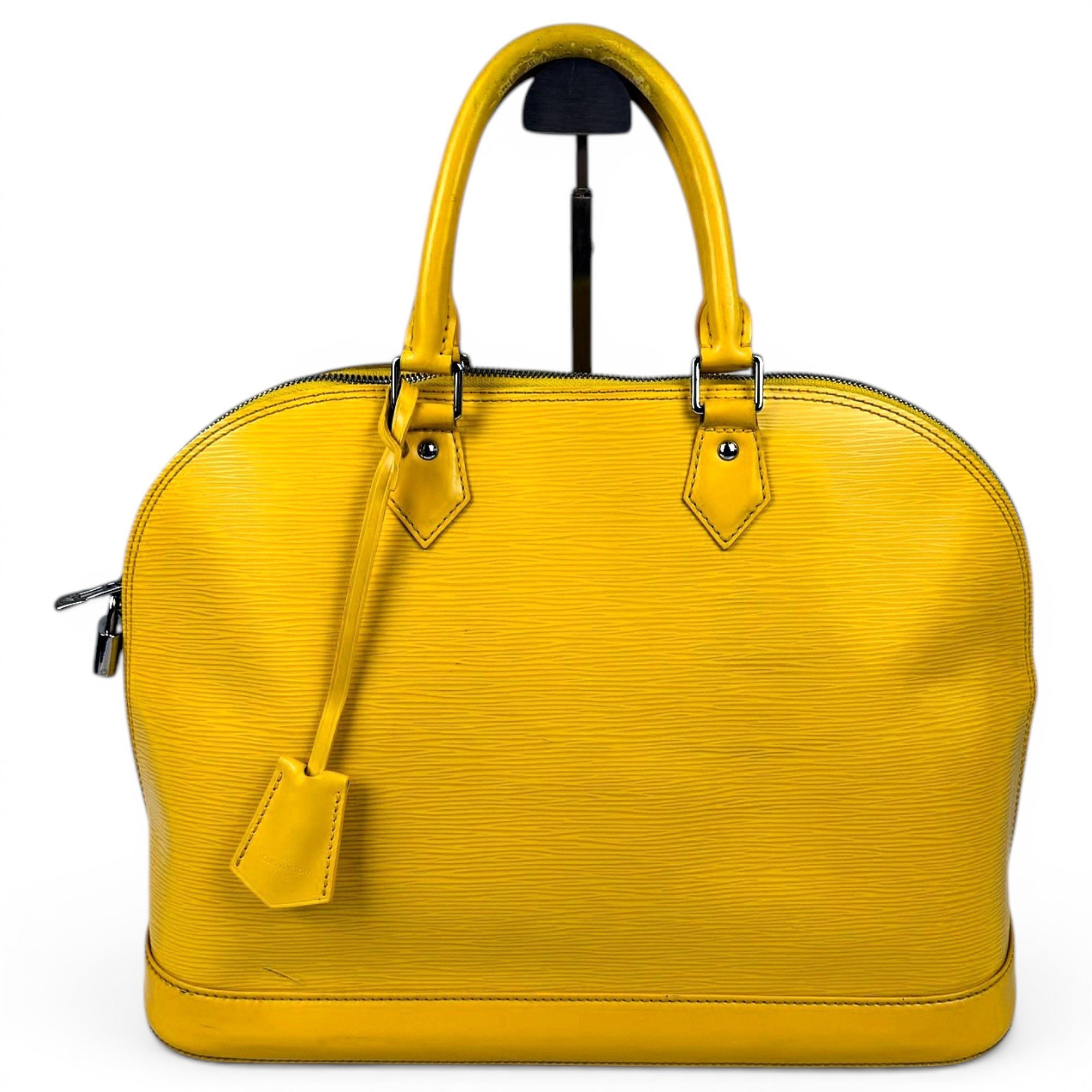 Alma leather handbag