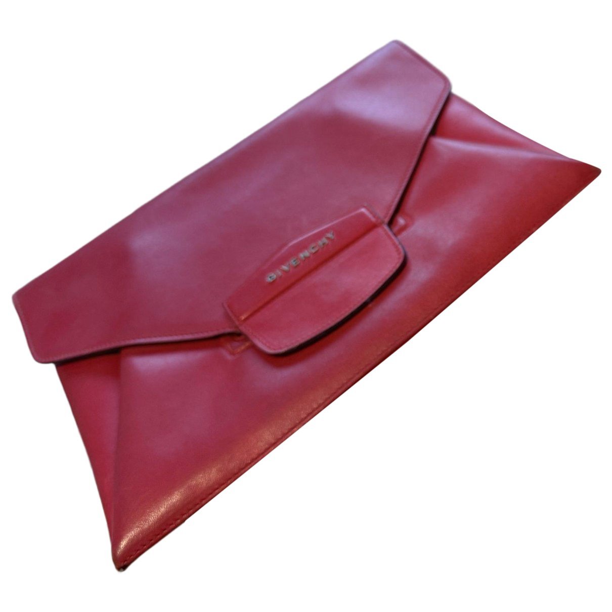 Antigona leather clutch bag