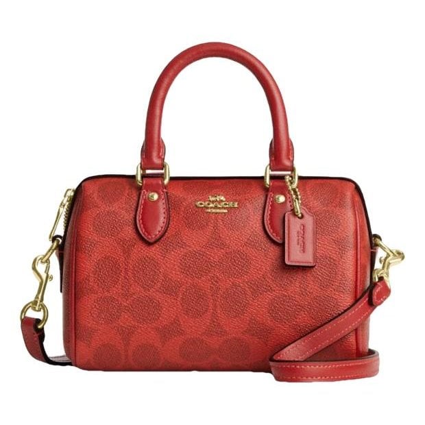 Leather crossbody bag
