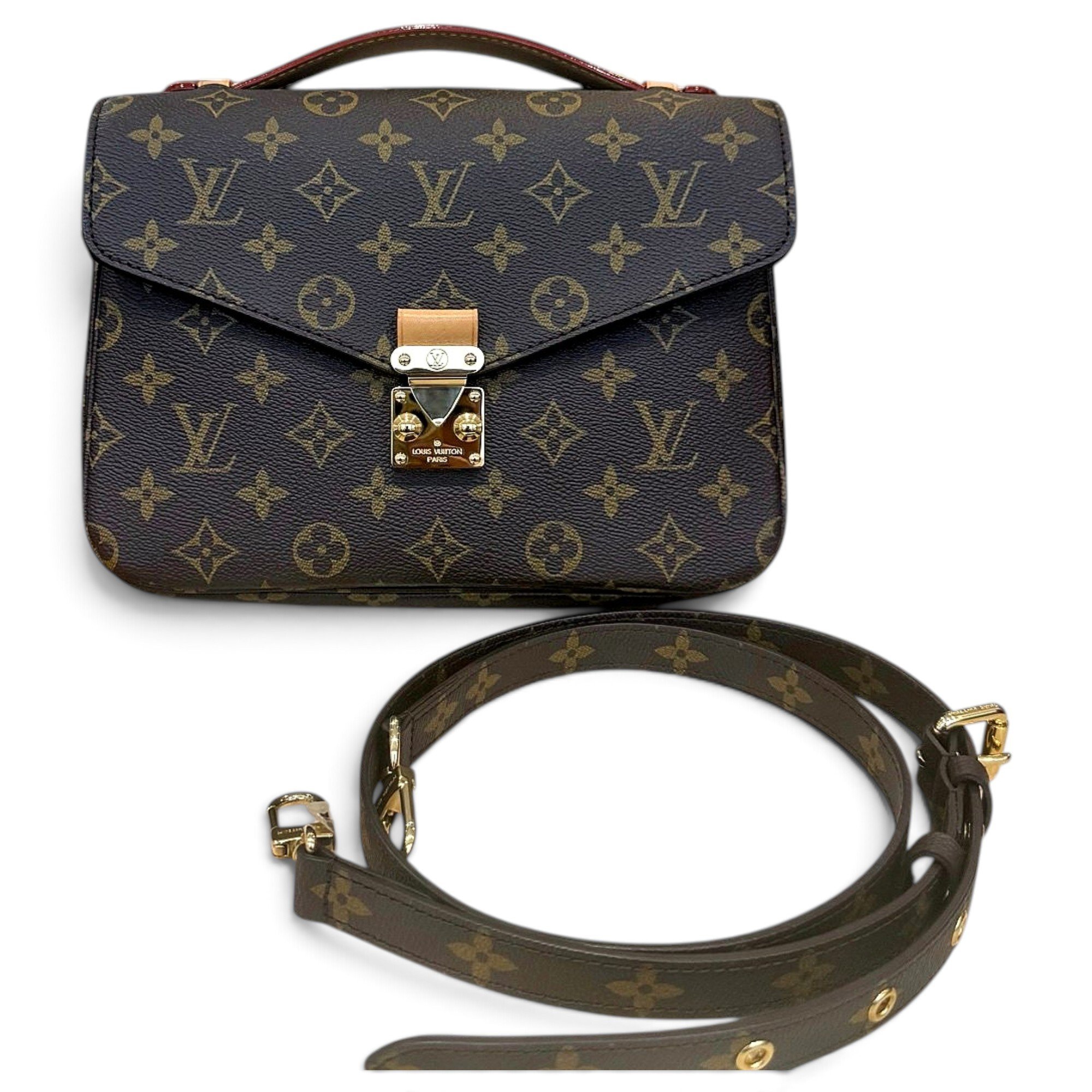 Metis leather handbag