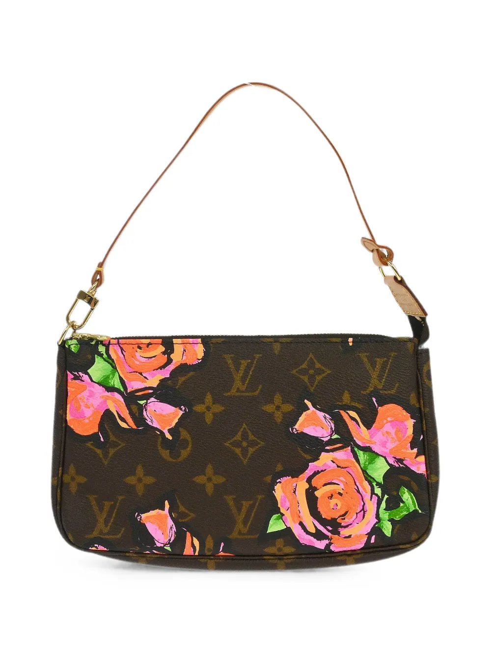 2008 monogram rose pochette tote bag