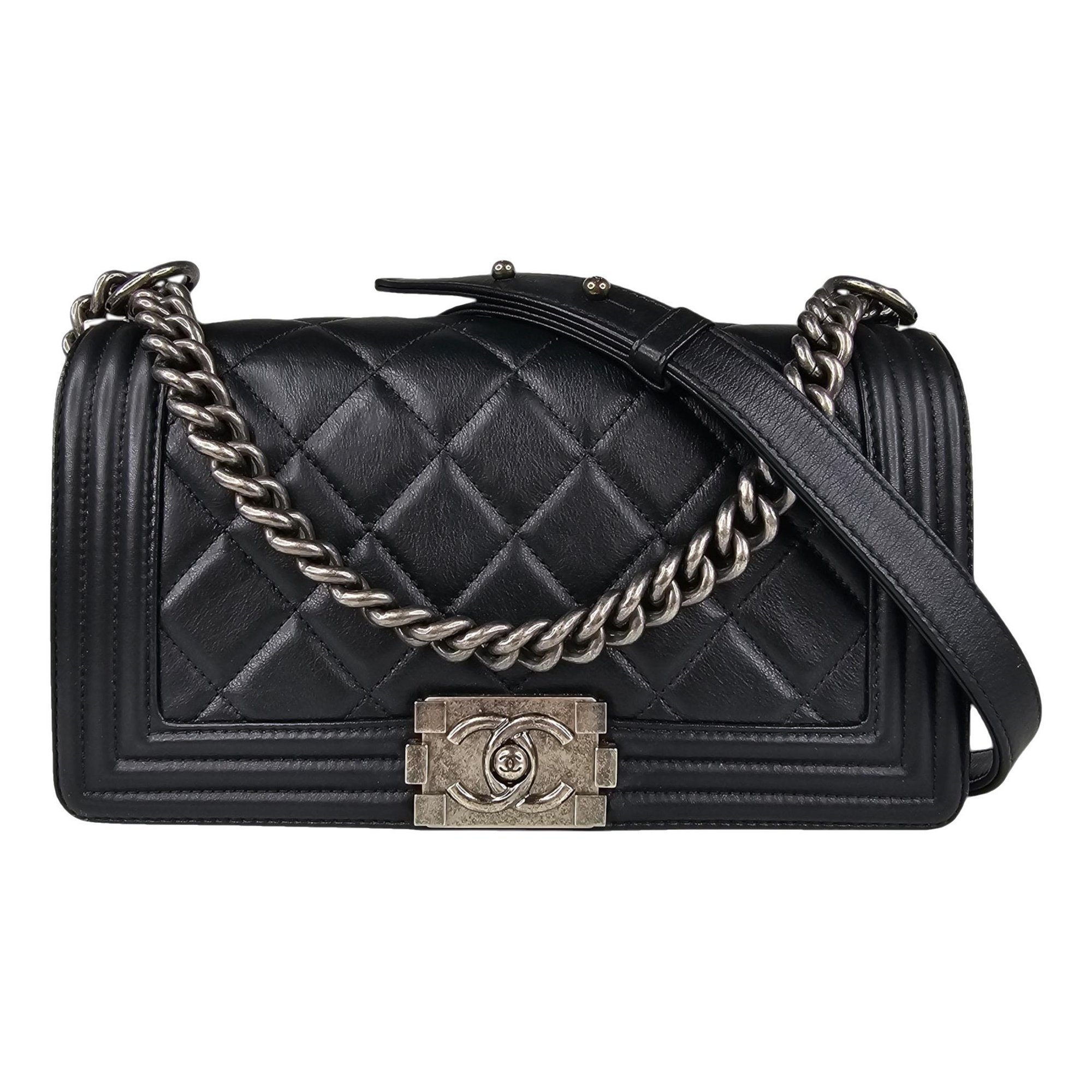 Boy leather handbag