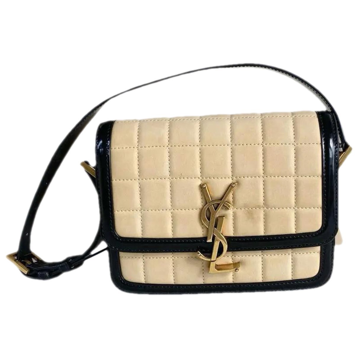 Solférino leather handbag