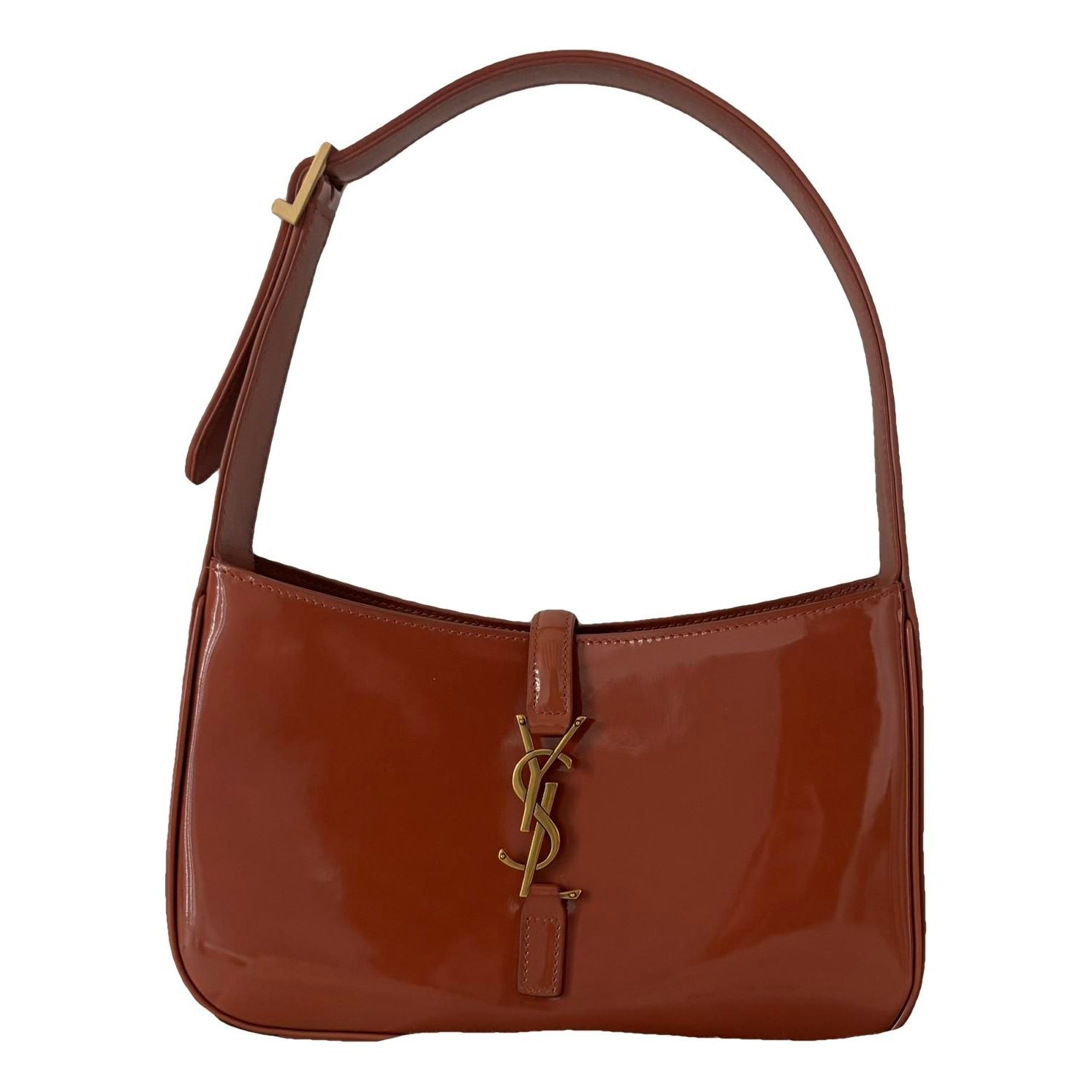 Le 5 à 7 patent leather handbag