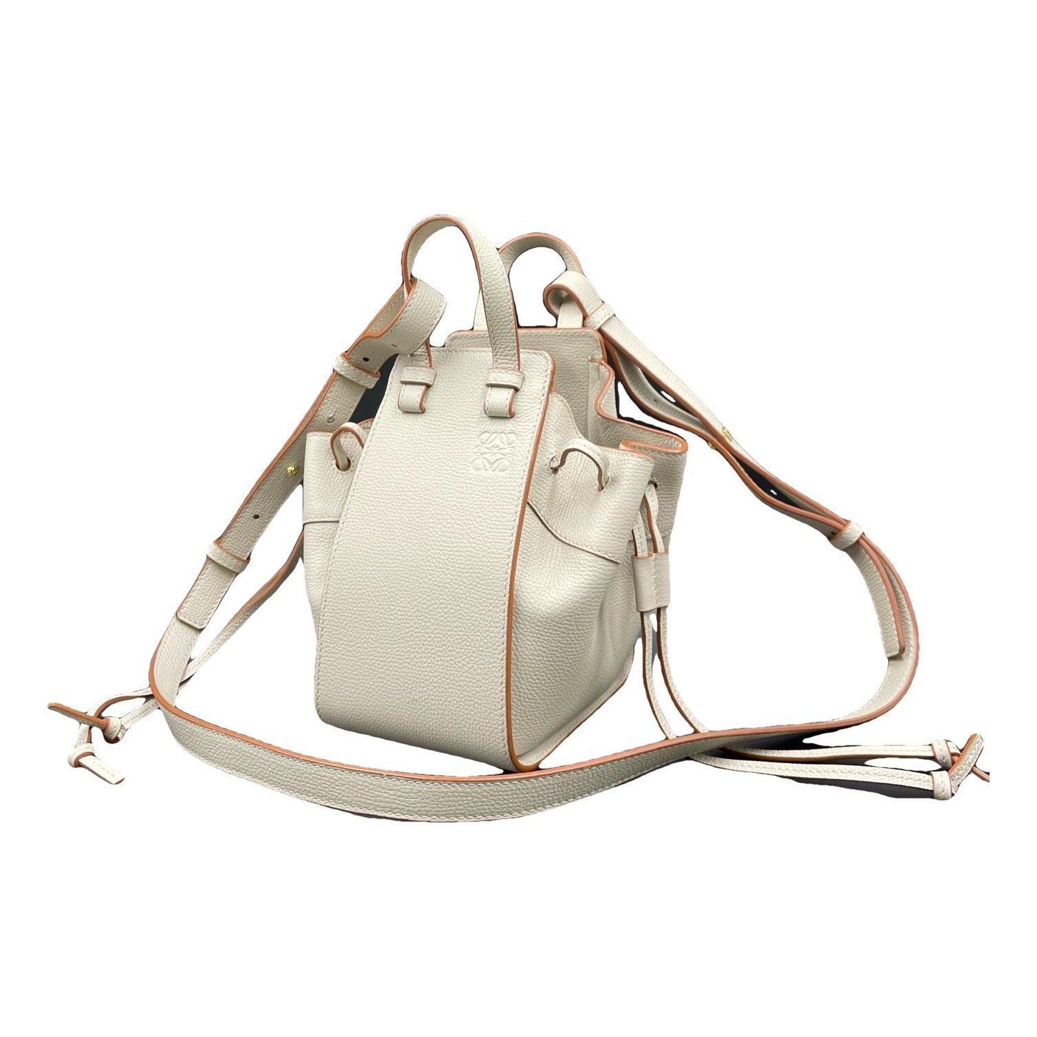 Hammock leather handbag