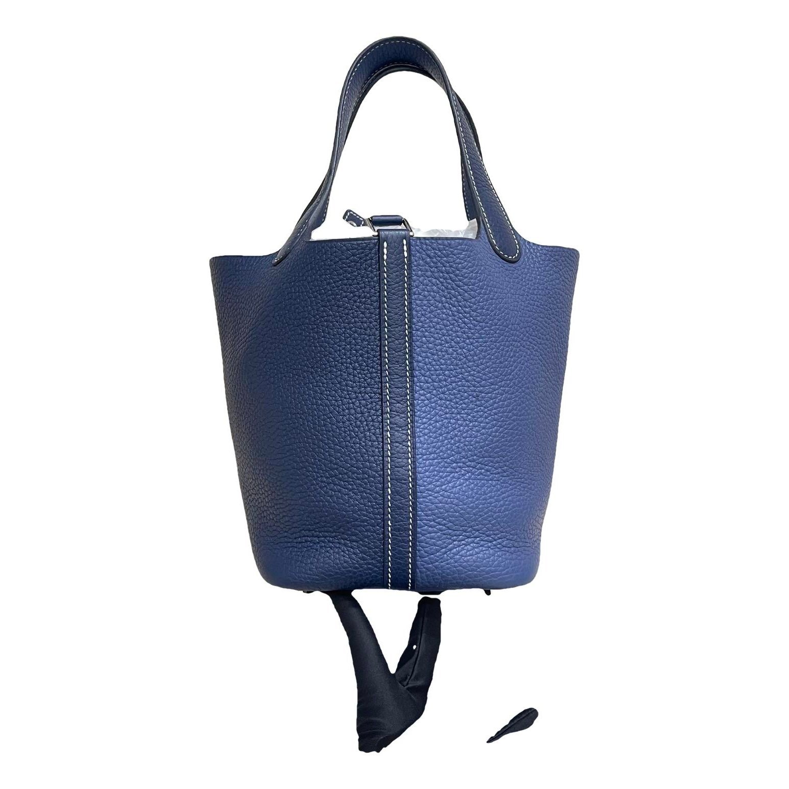 Picotin leather handbag