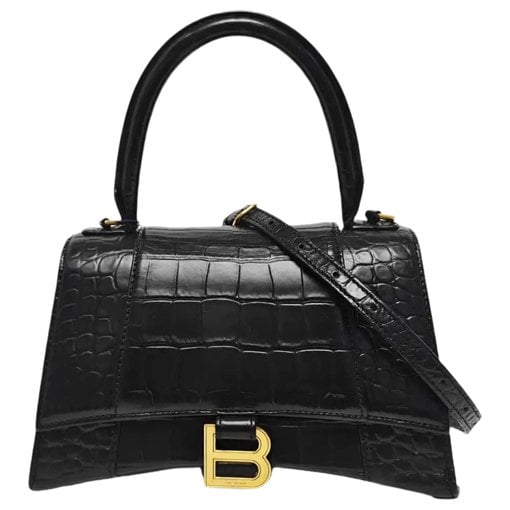 Balenciaga Hourglass leather handbag