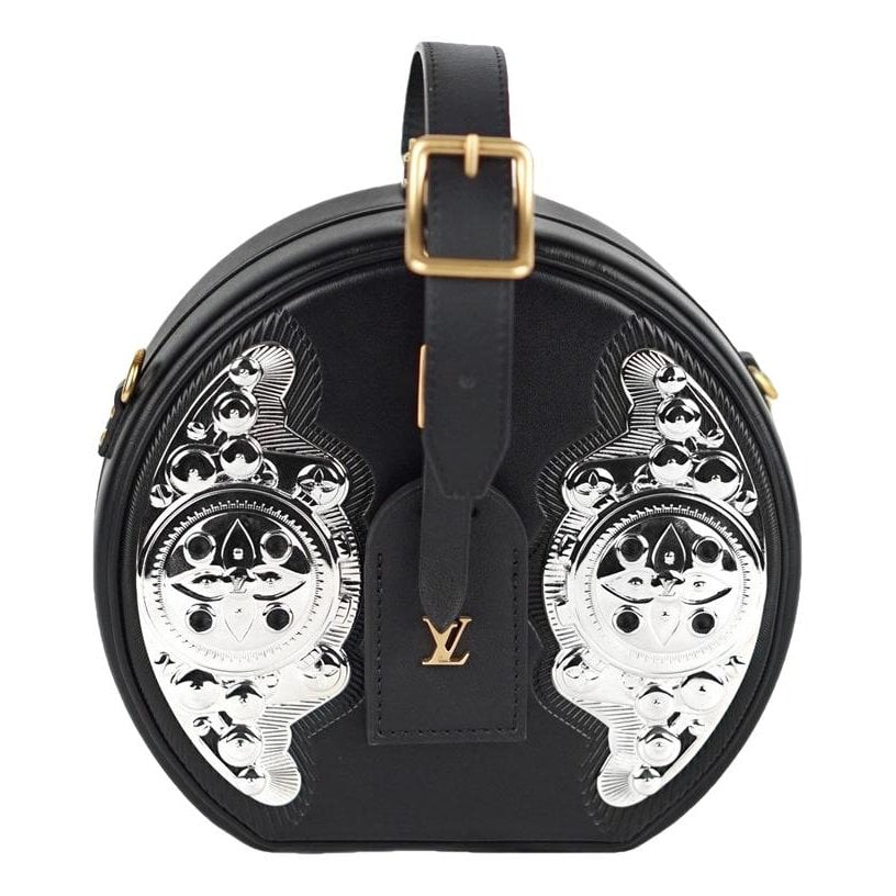 Boîte chapeau souple leather crossbody bag