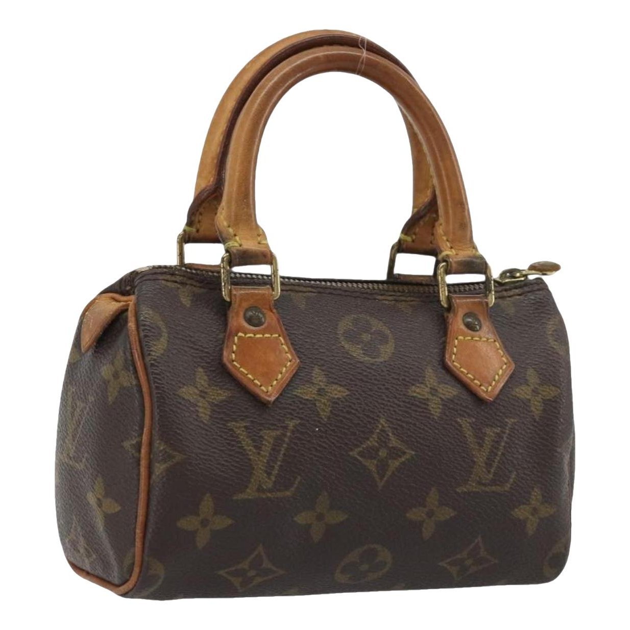 Nano Speedy / Mini HL leather handbag