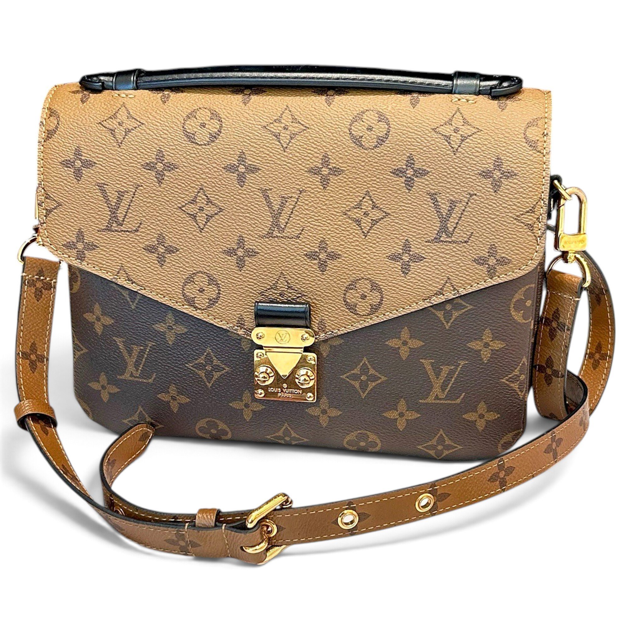 Metis leather handbag