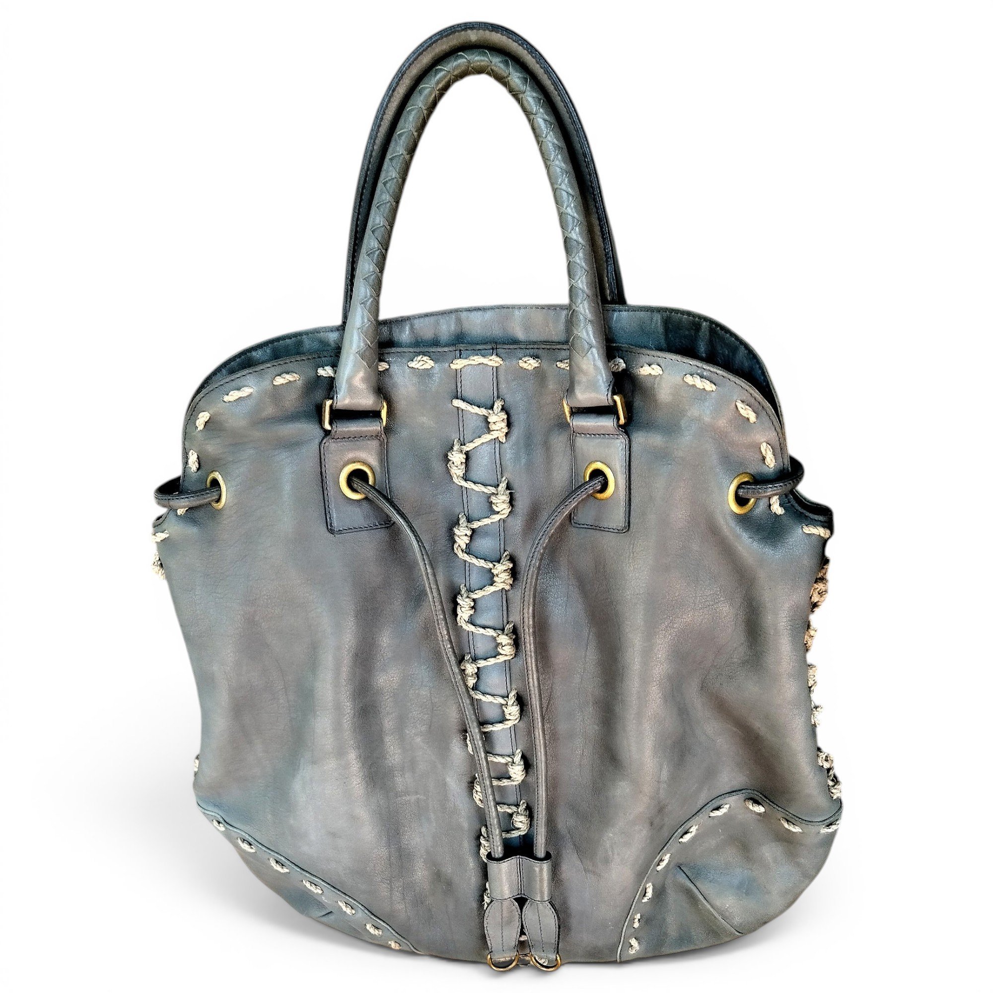 Leather handbag