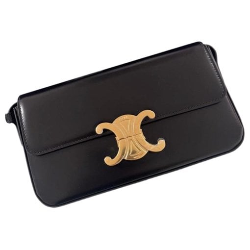 Triomphe Long leather handbag