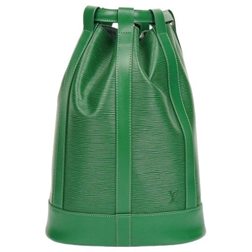 Randonnée leather backpack