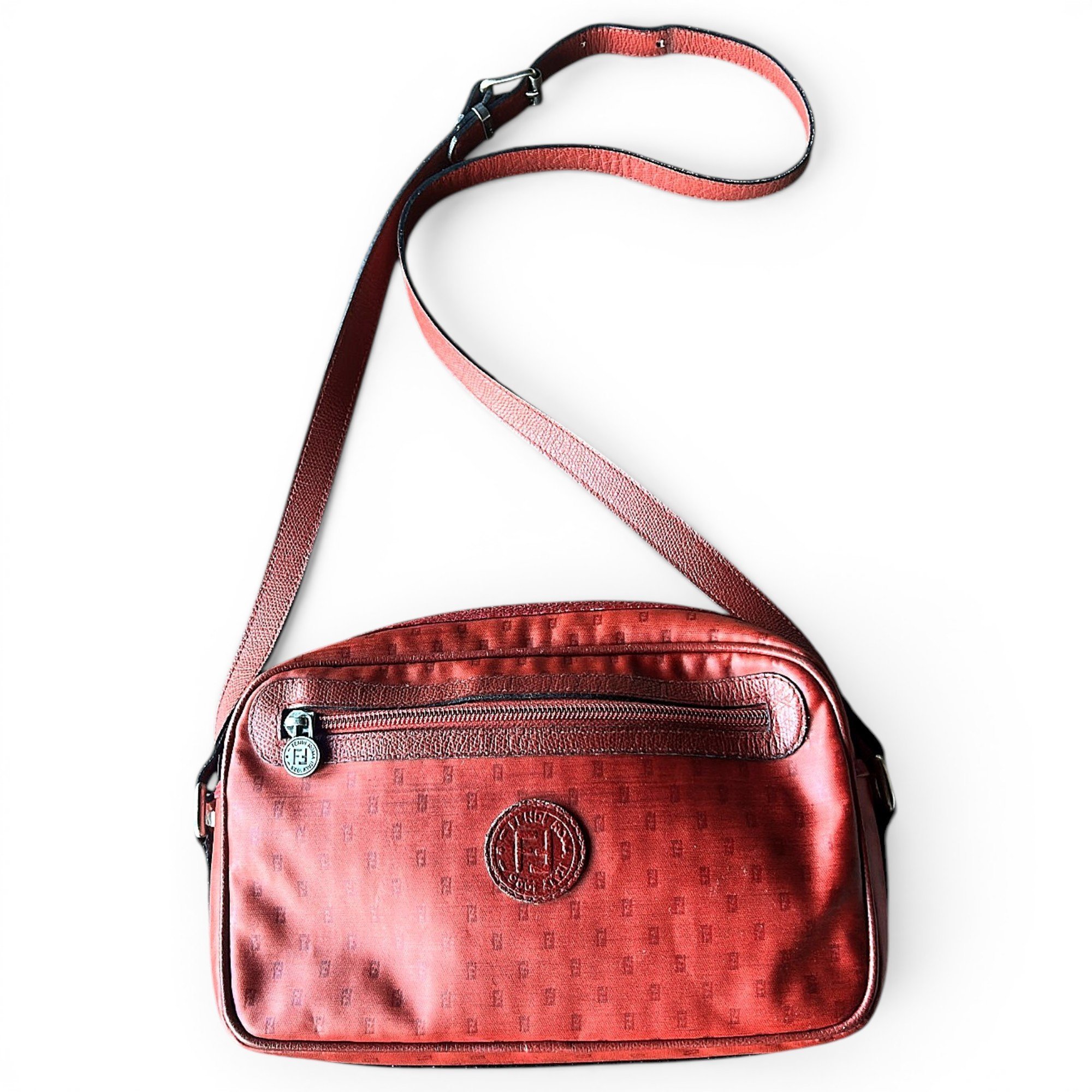 Leather crossbody bag