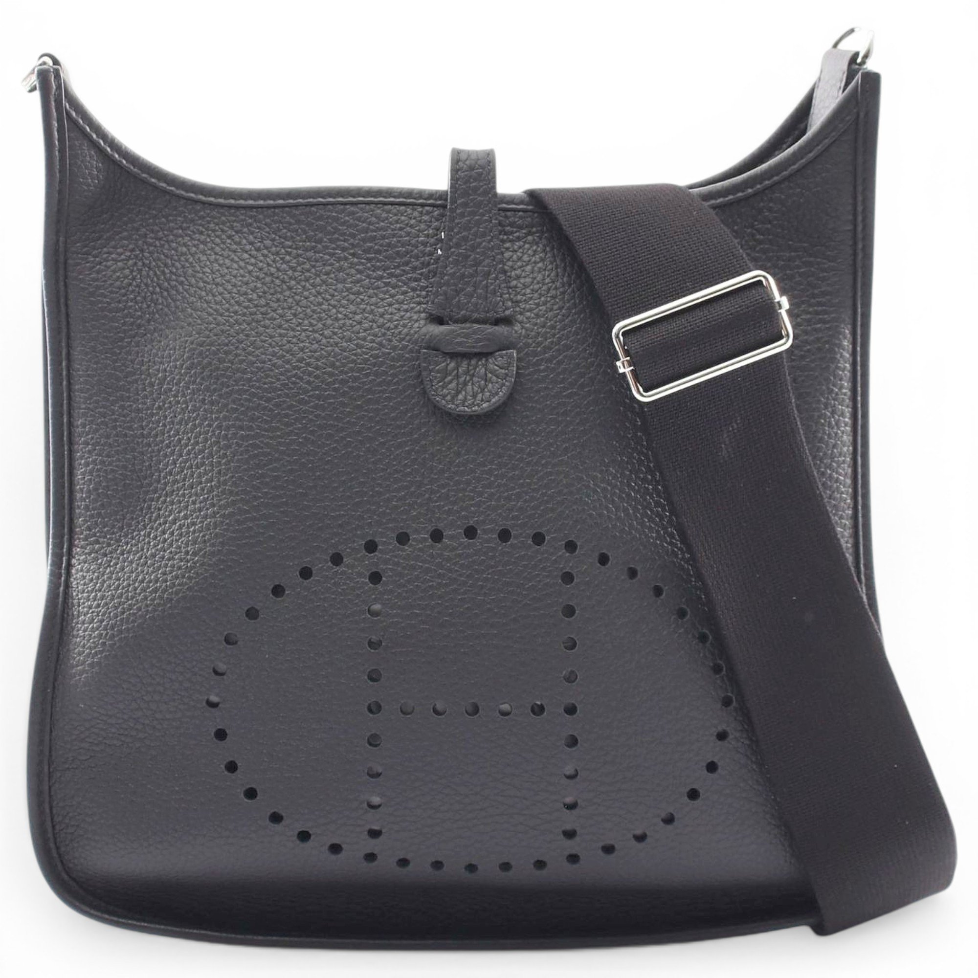 Evelyne leather handbag