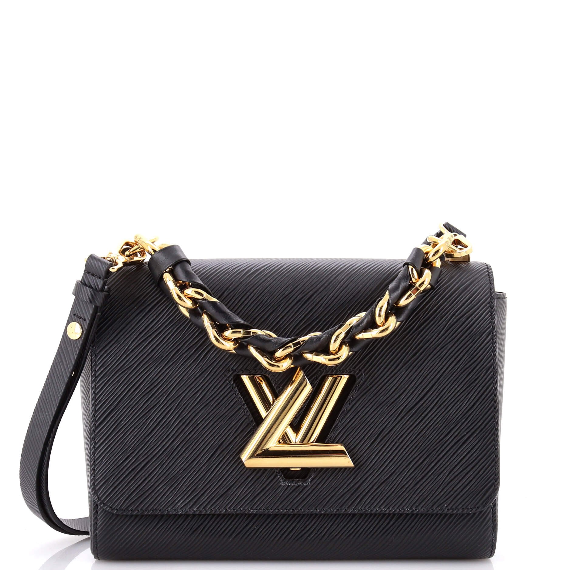 Louis Vuitton Chunky Chain Twist Bag Epi Leather MM