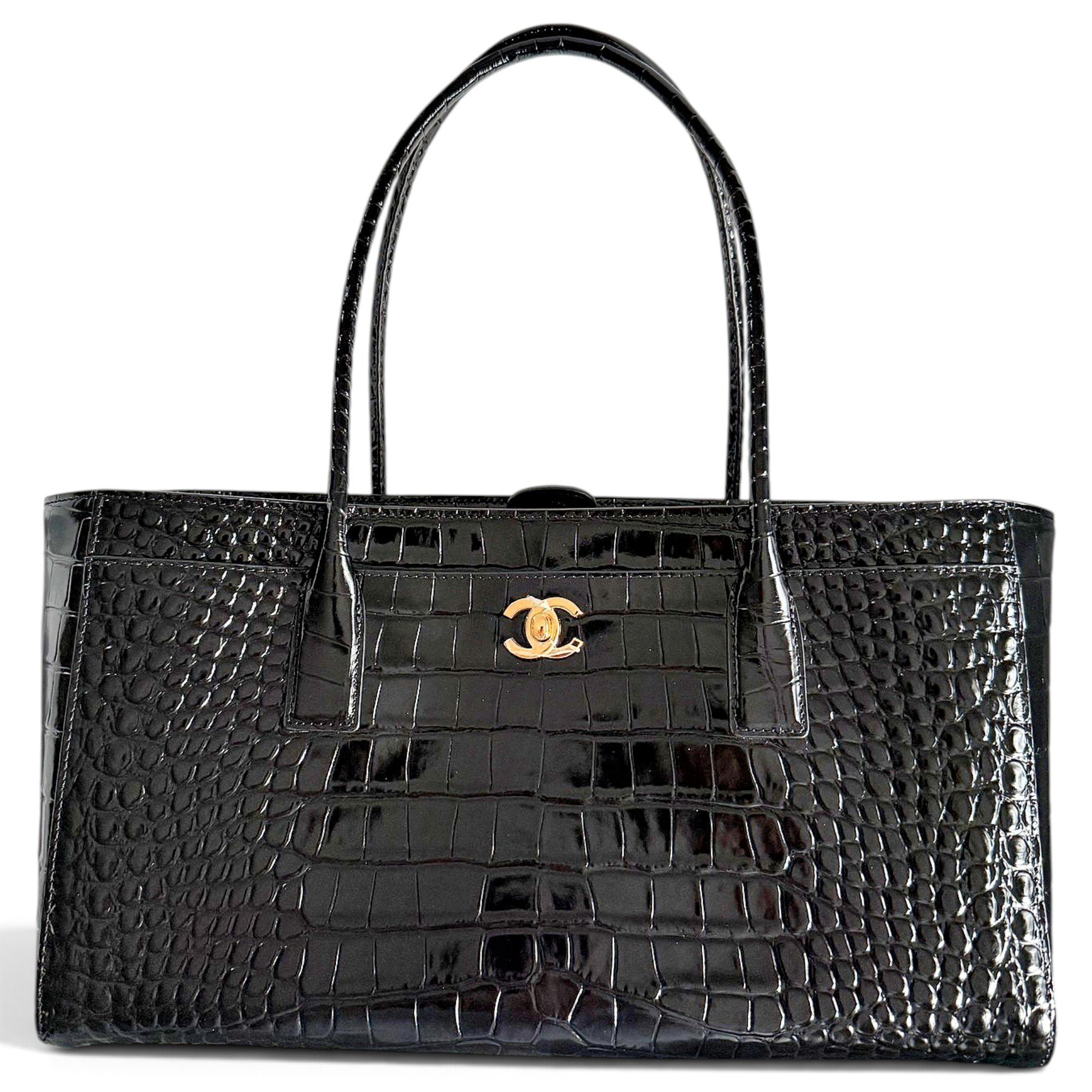Executive leather handbag