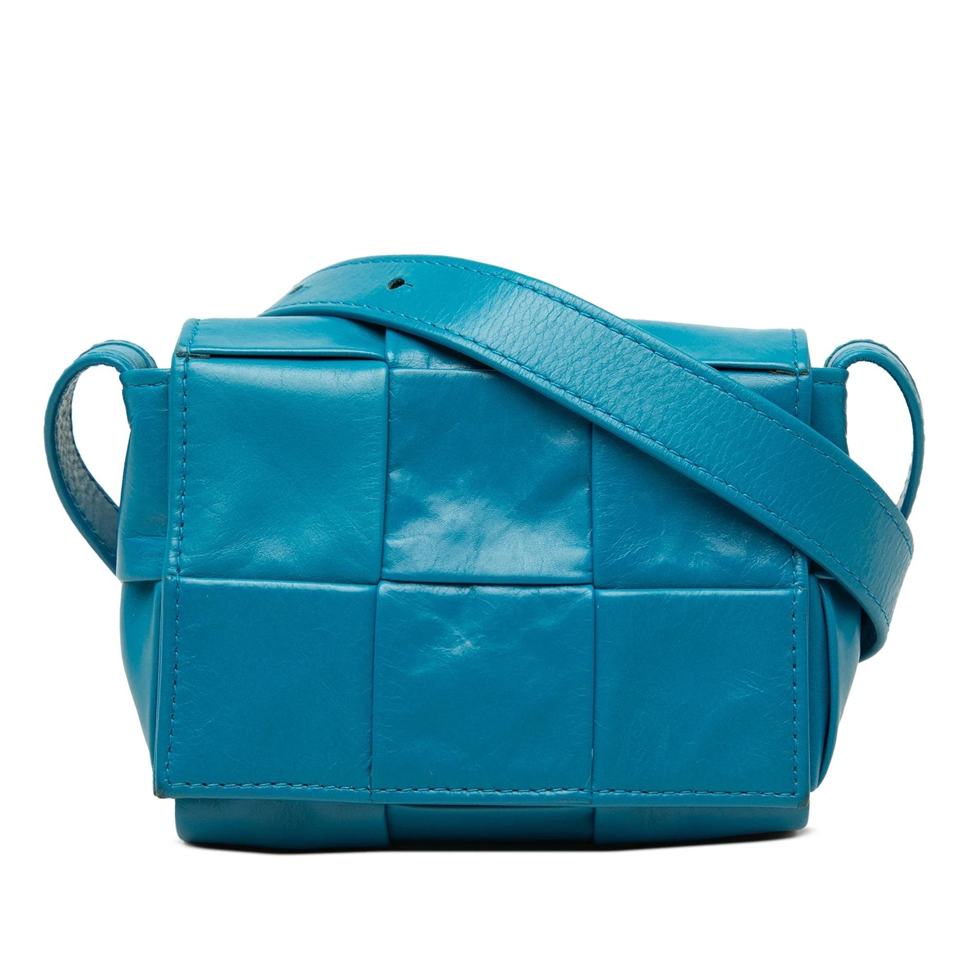 Cassette pony-style calfskin crossbody bag