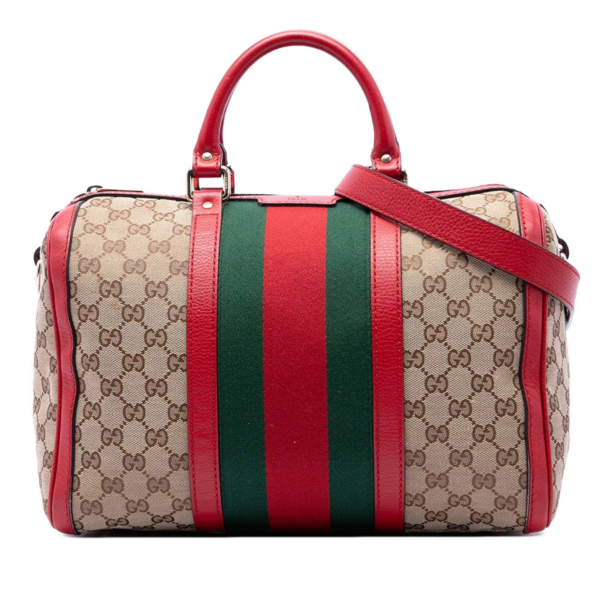 Boston leather handbag