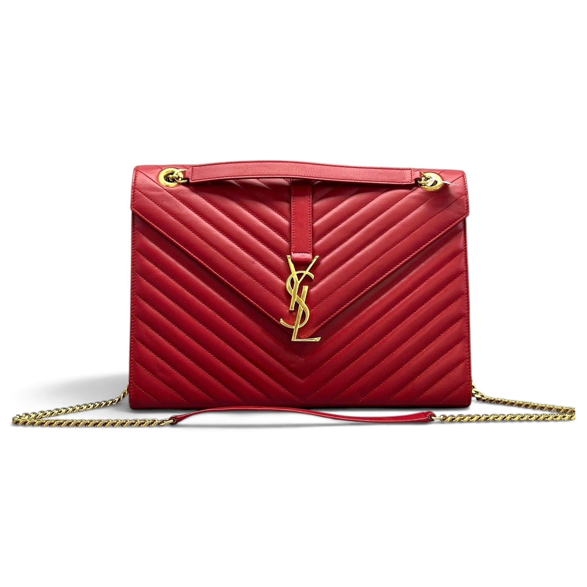 Satchel Monogramme leather handbag
