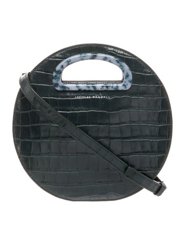 Loeffler Randall Leather Top Handle Bag