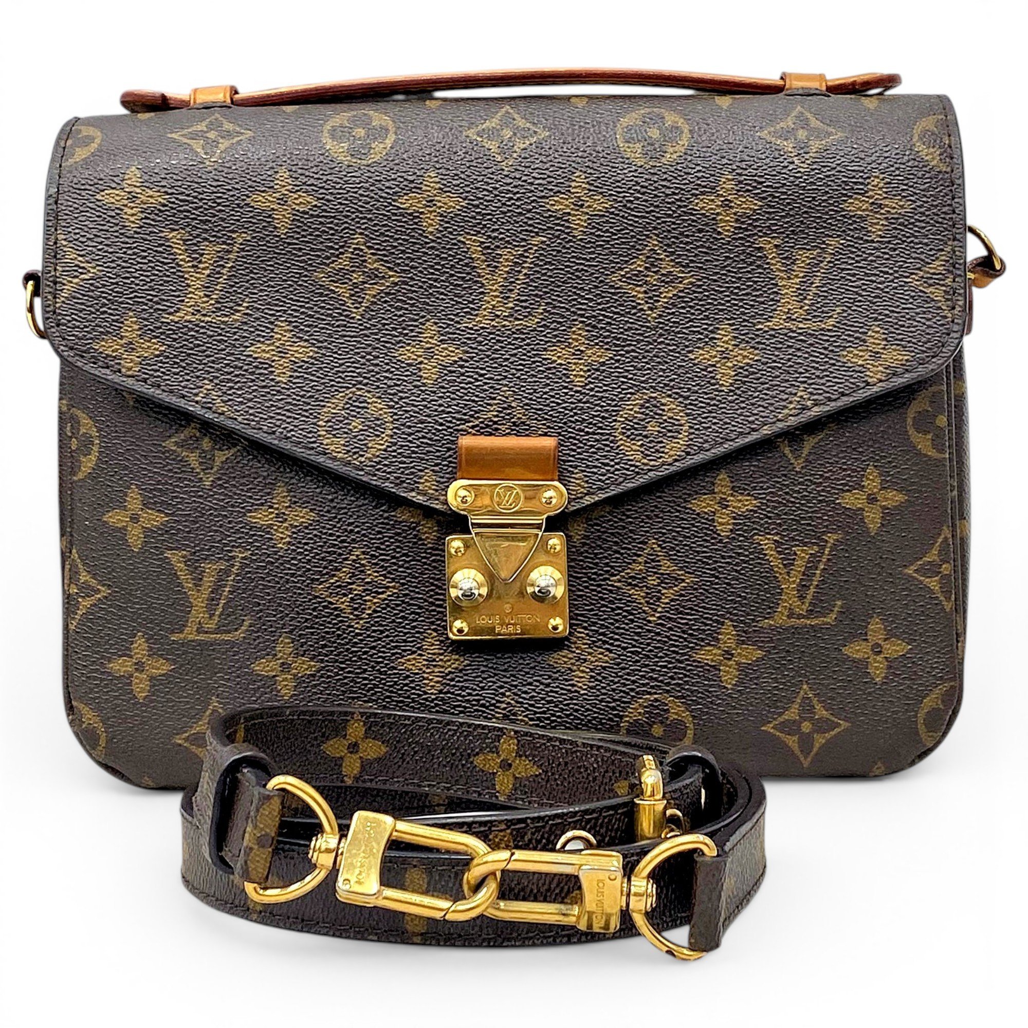 Metis leather handbag