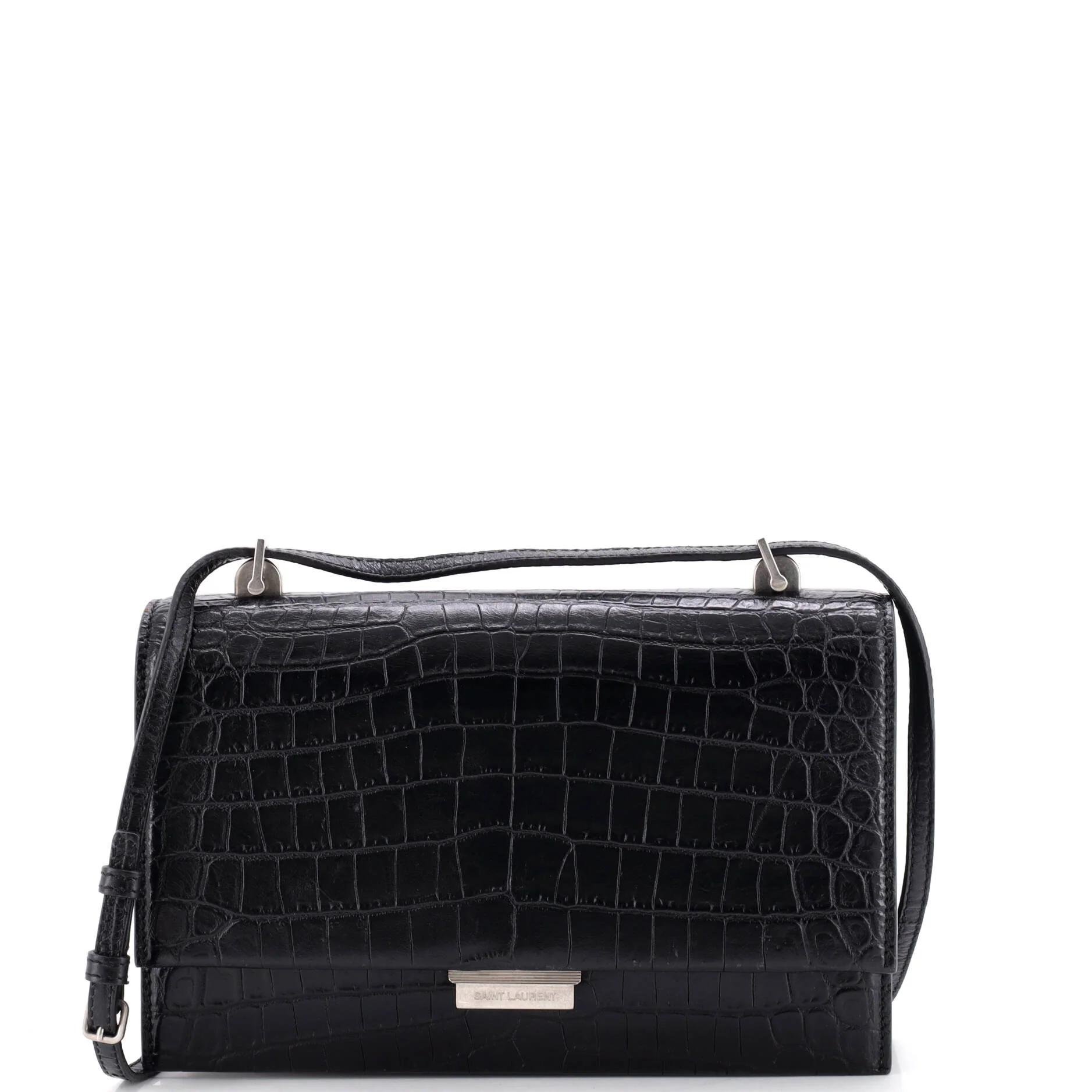 Leather crossbody bag