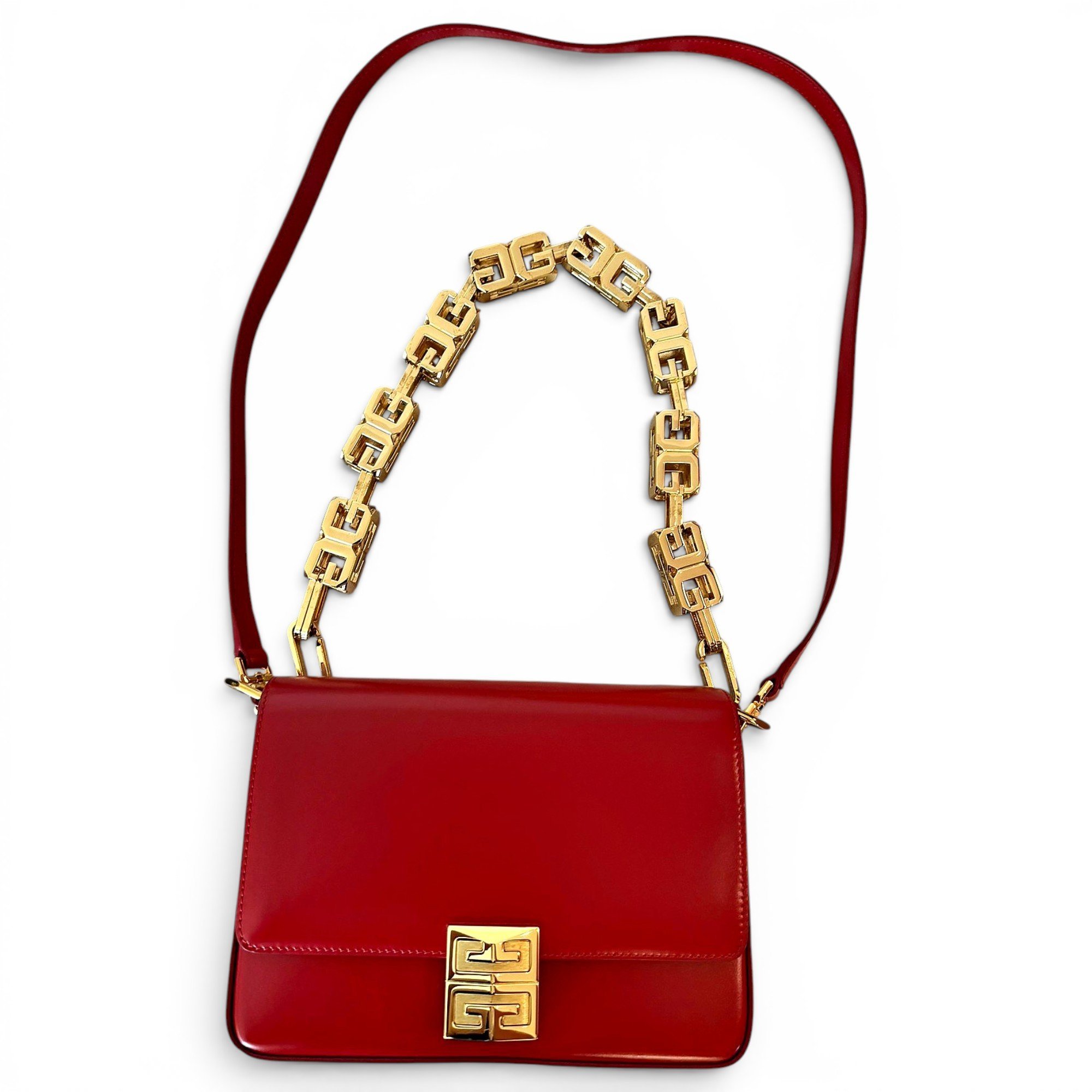 4G leather handbag