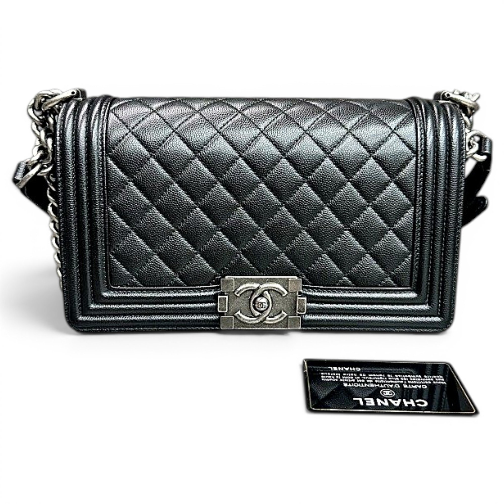 Boy leather handbag