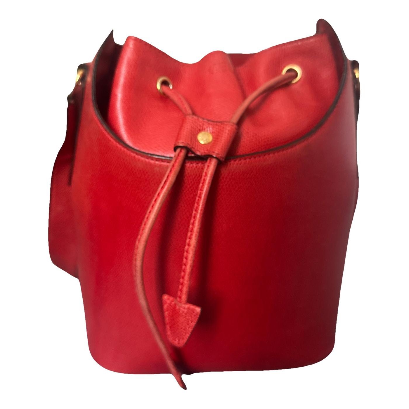 Clasp Bucket pony-style calfskin crossbody bag