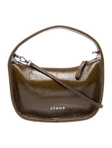 Patent Leather Top Handle Bag Small