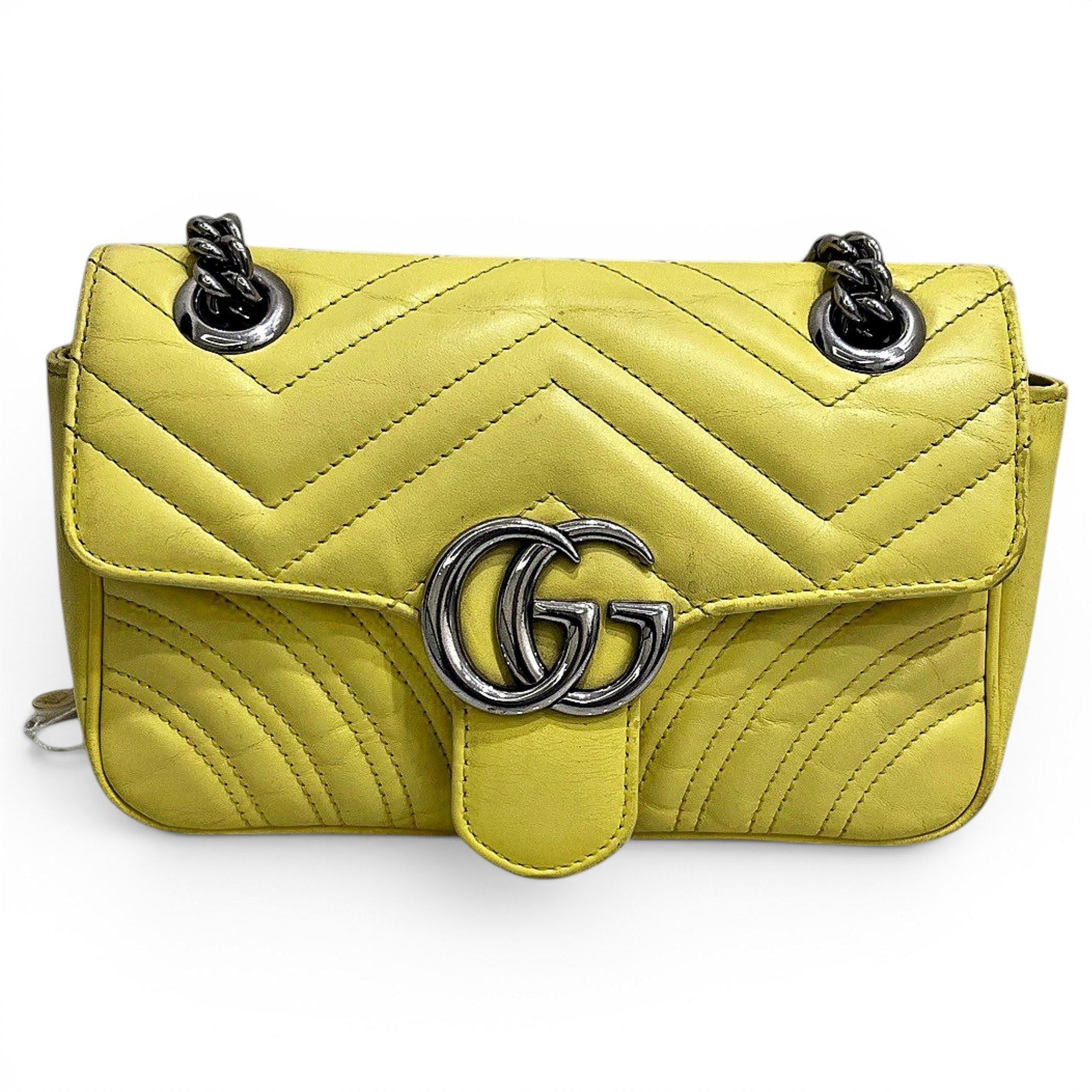 GG Marmont Flap leather handbag
