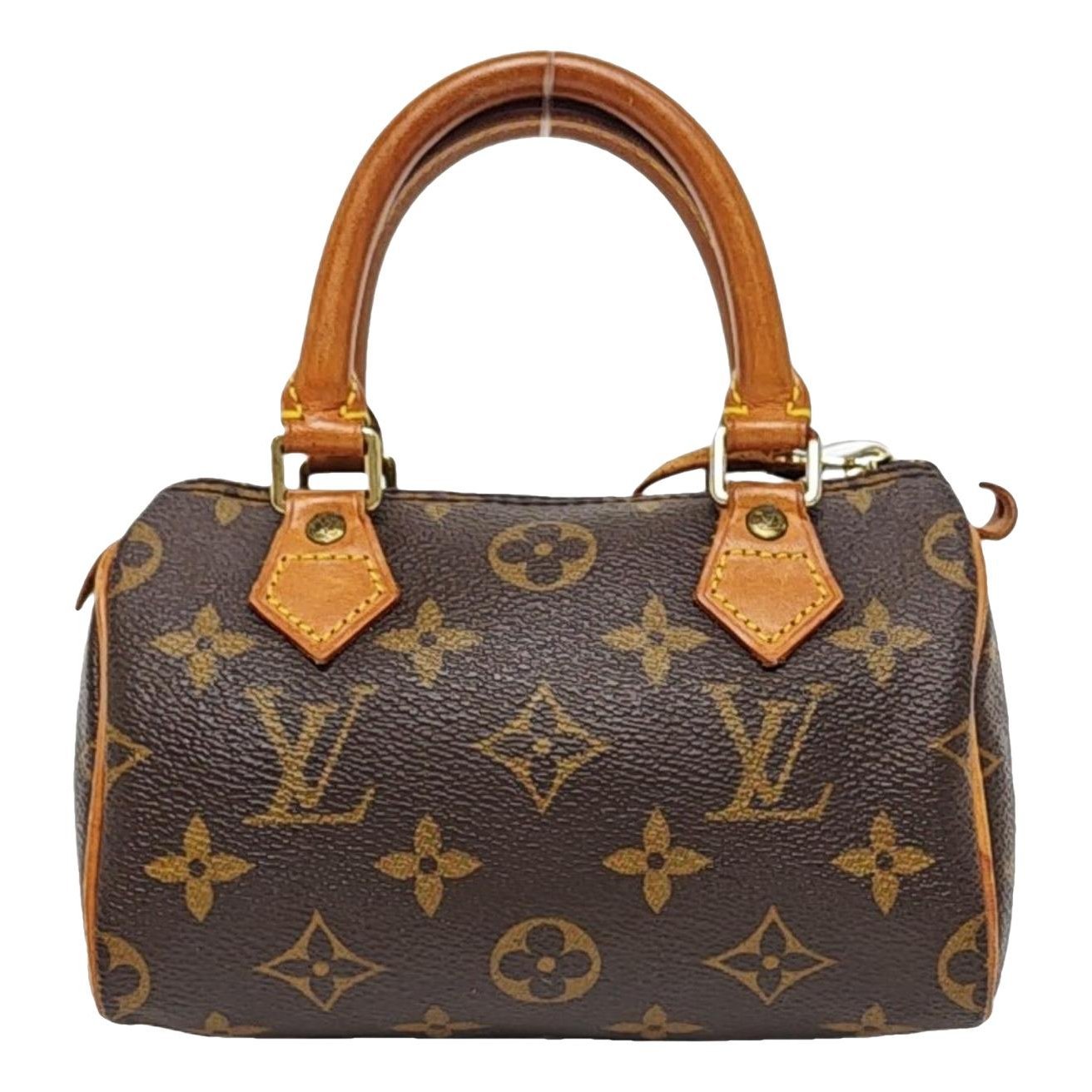 Nano Speedy / Mini HL leather handbag