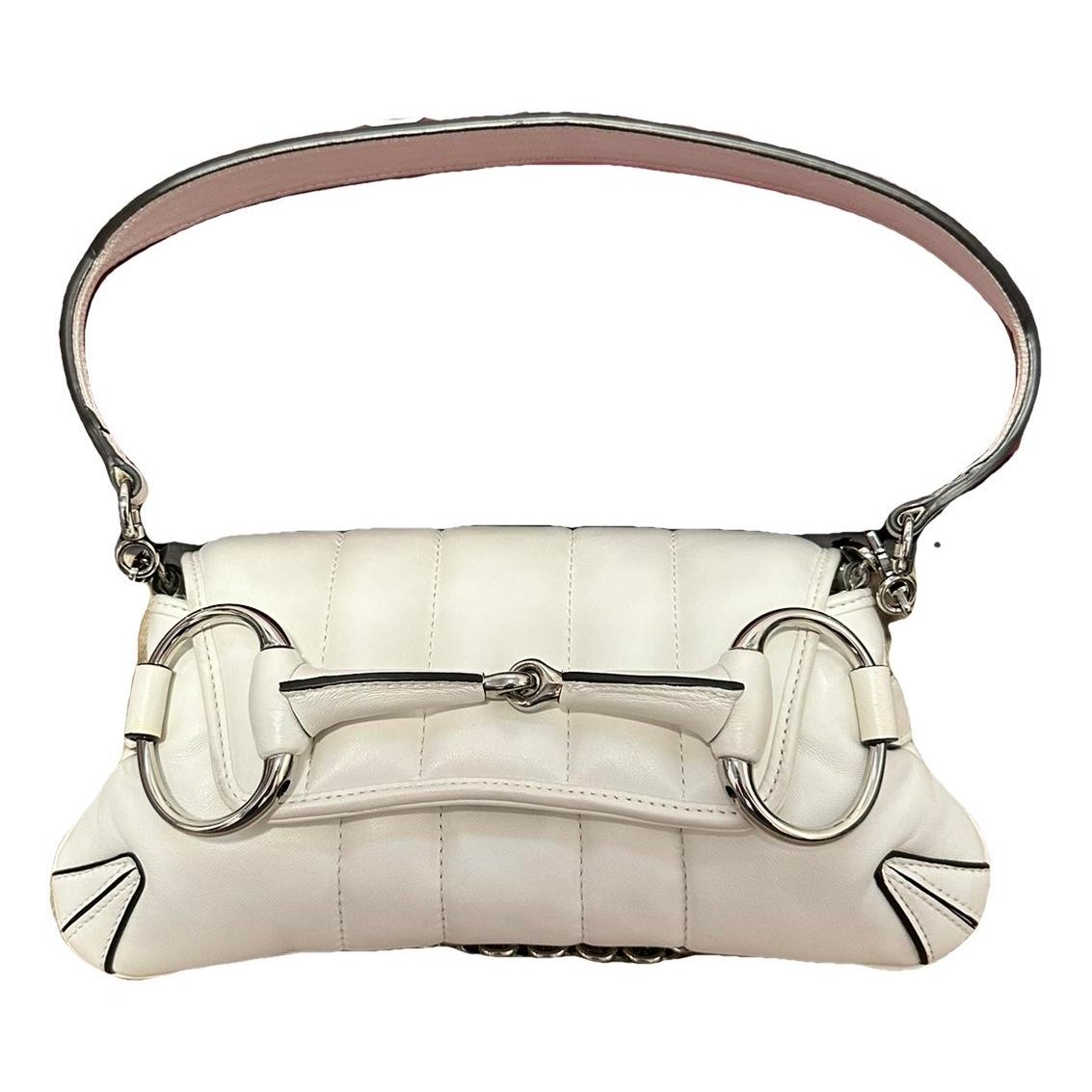 Horsebit Chain leather handbag