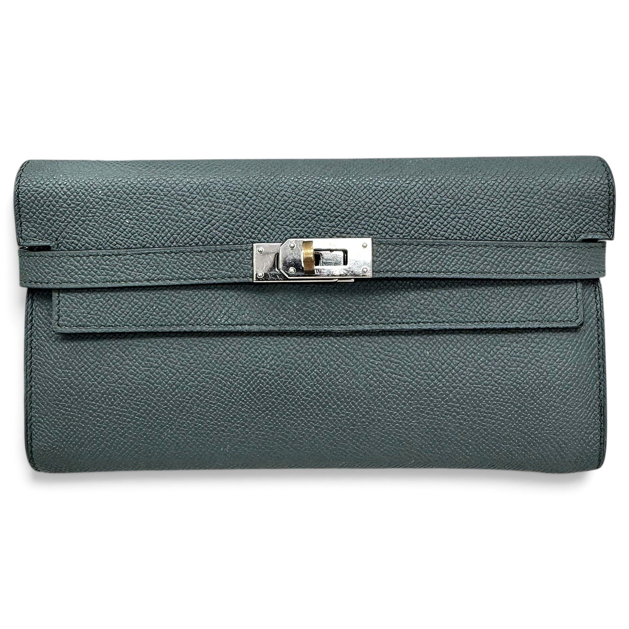 Kelly to go leather clutch bag