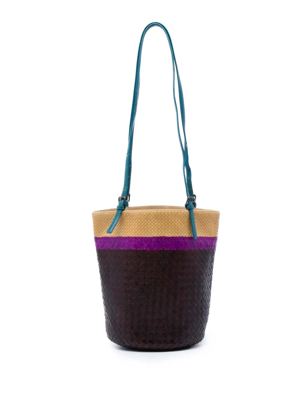 2009 Nappa Intrecciato Acquarello bucket bag