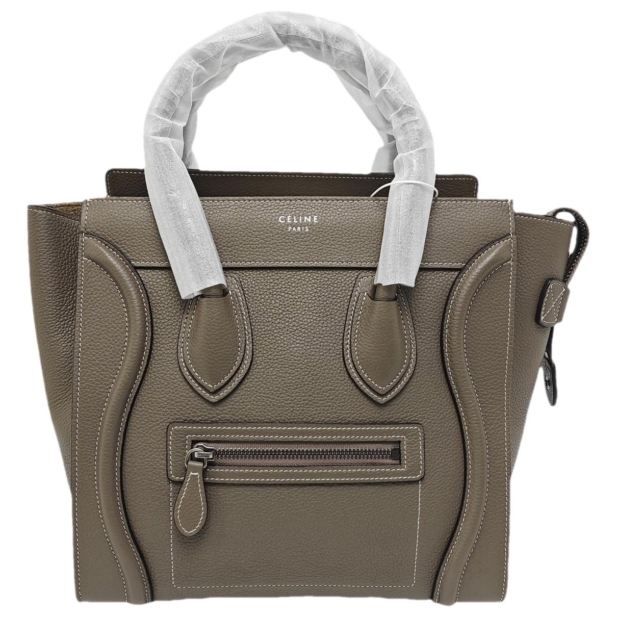 Luggage leather handbag