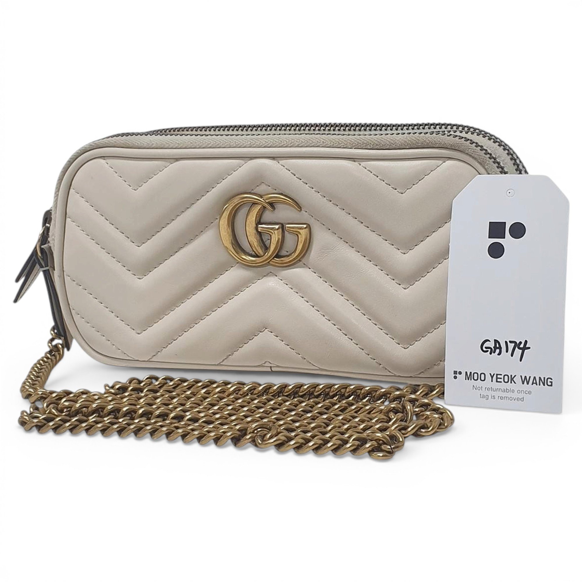 Leather handbag