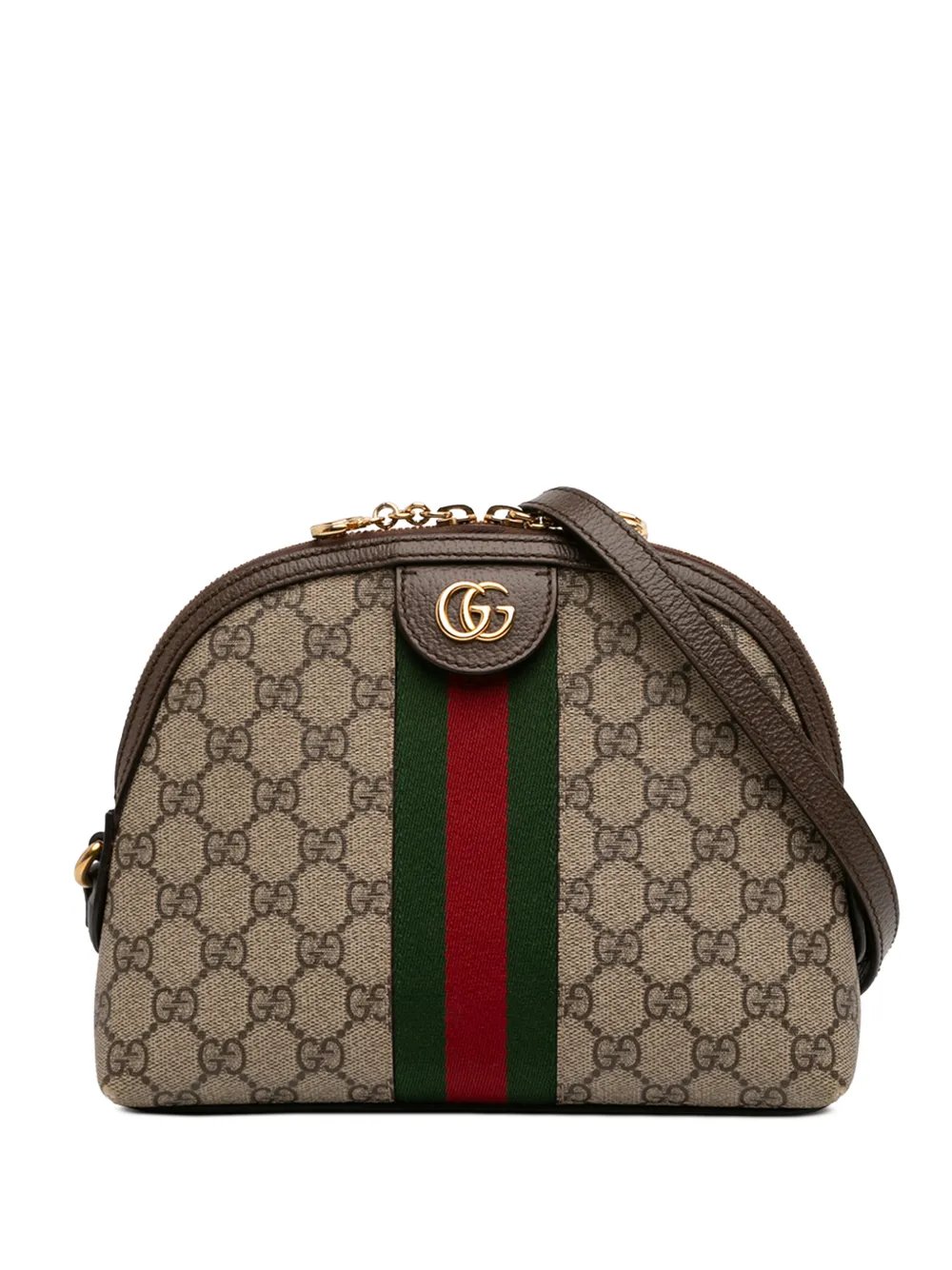 2016-2026 Small GG Supreme Web Ophidia Dome crossbody bag